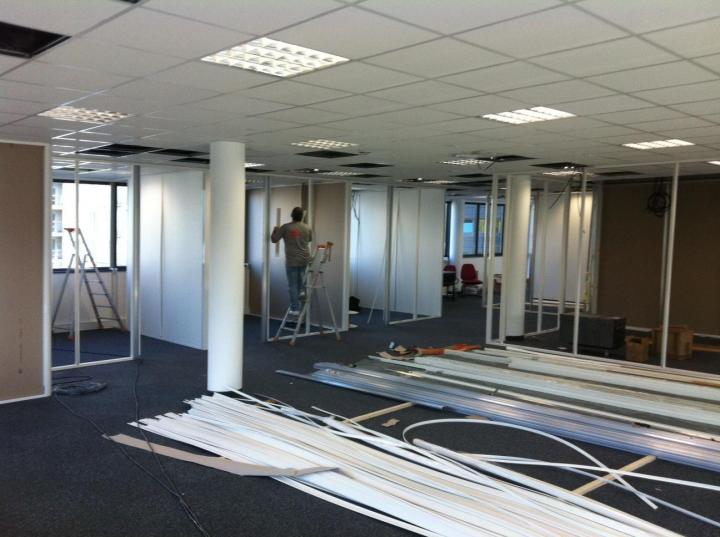 Cloisons Modulaire pour bureaux Pari