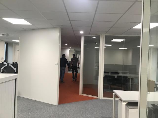 Cloisons modulaire pour bureaux Paris